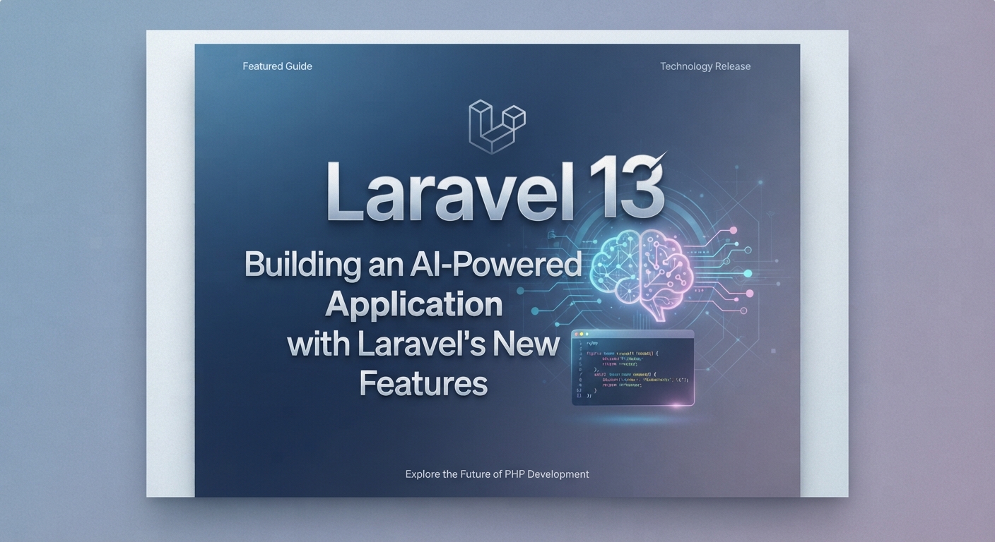 Laravel 13: Building an AI-Powered Application with Laravel's New Features