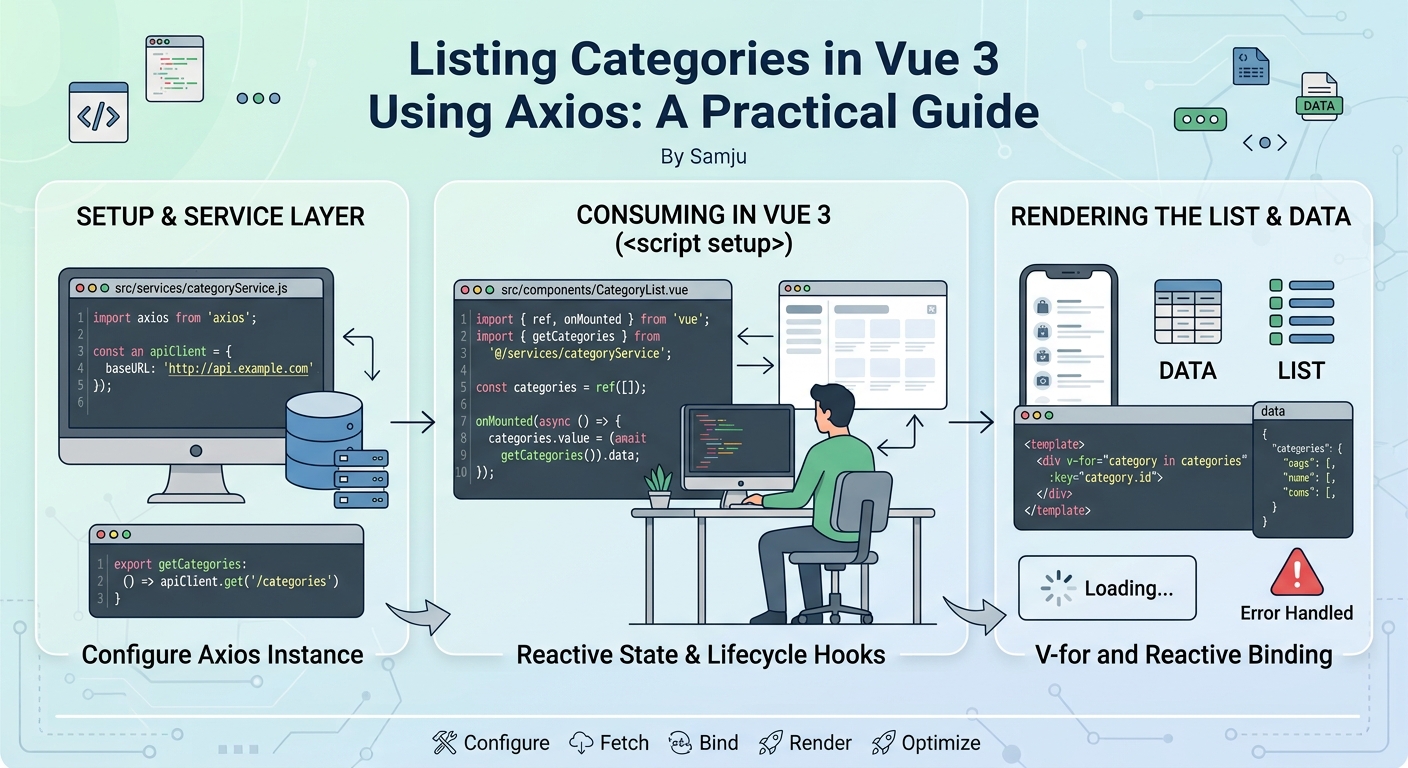 Listing Categories in Vue 3 Using Axios: A Practical Guide